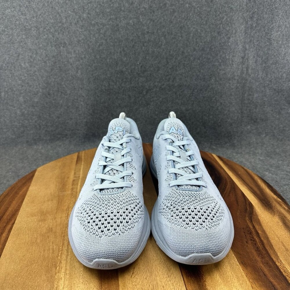 APL TechLoom PRO Womens Sz 9.5 Frozen Ice Blue Knit Athletic Running Sneaker - Picture 3 of 11